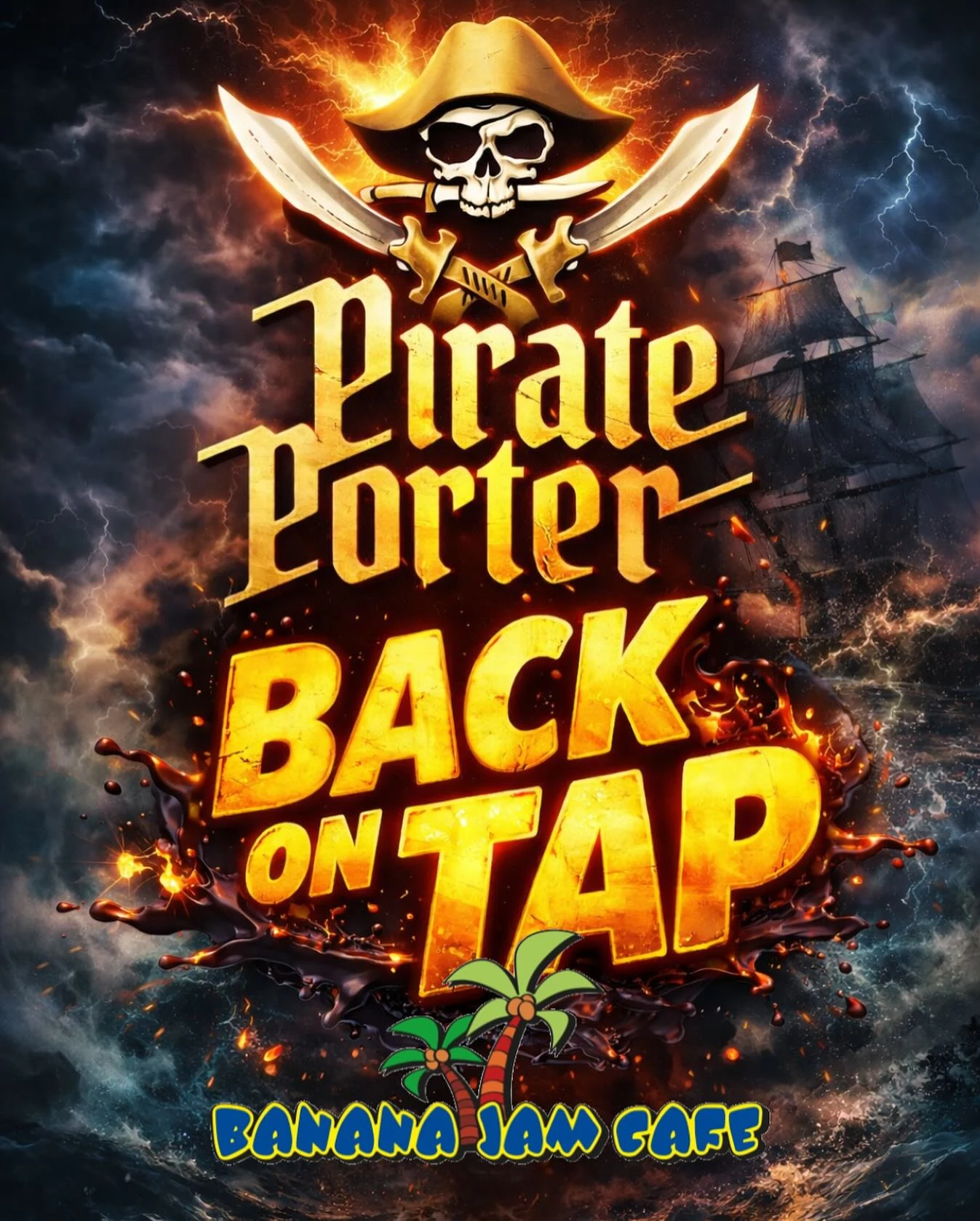 Pirate Porter by Afro Caribbean Brewing Company