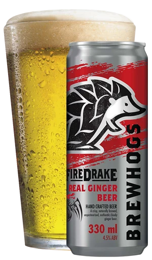 Brewhogs Ginger Beer by Brewhogs Micro-Brewery