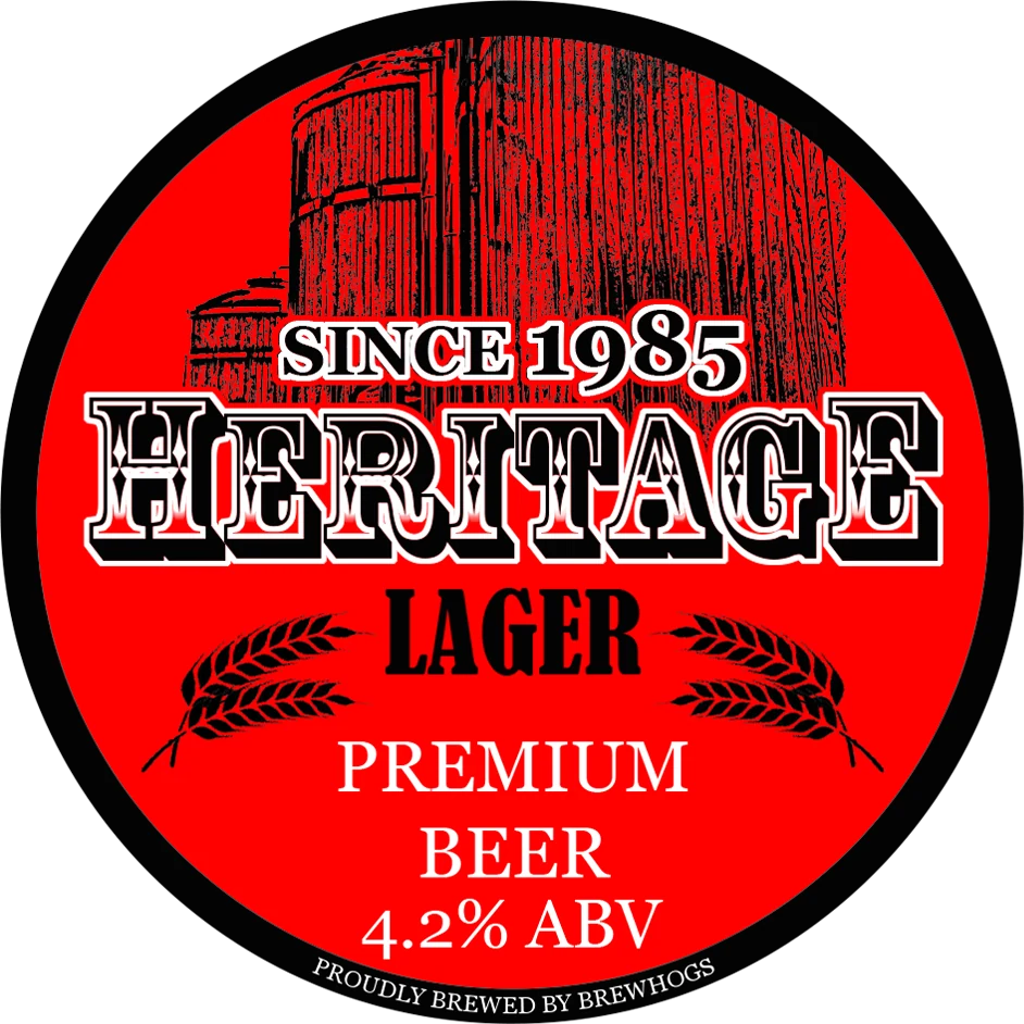 Brewhogs Heritage Lager by Brewhogs Micro-Brewery