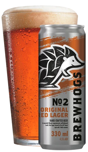 Brewhogs Red Lager by Brewhogs Micro-Brewery