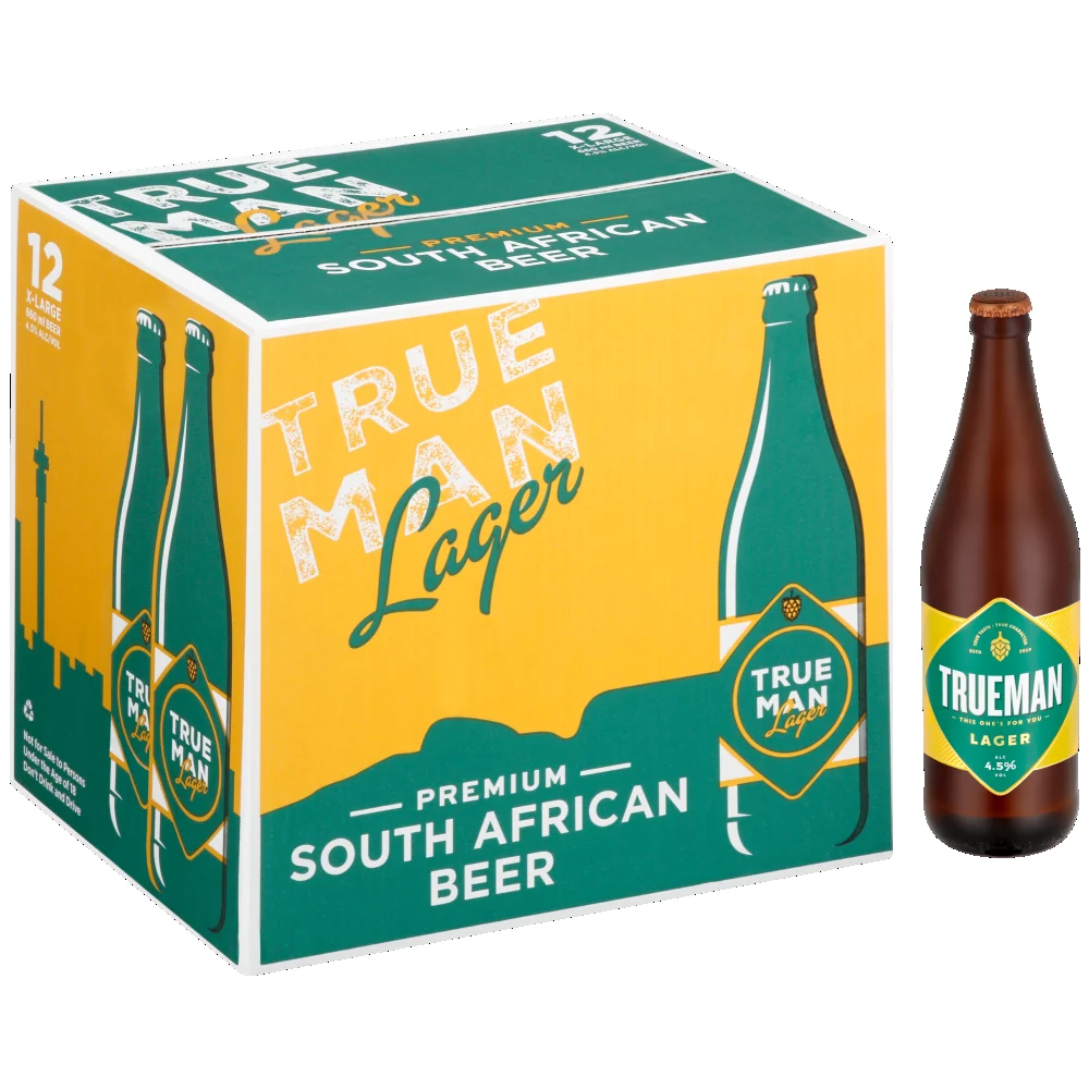 Trueman Lager by Cape Brewing Company