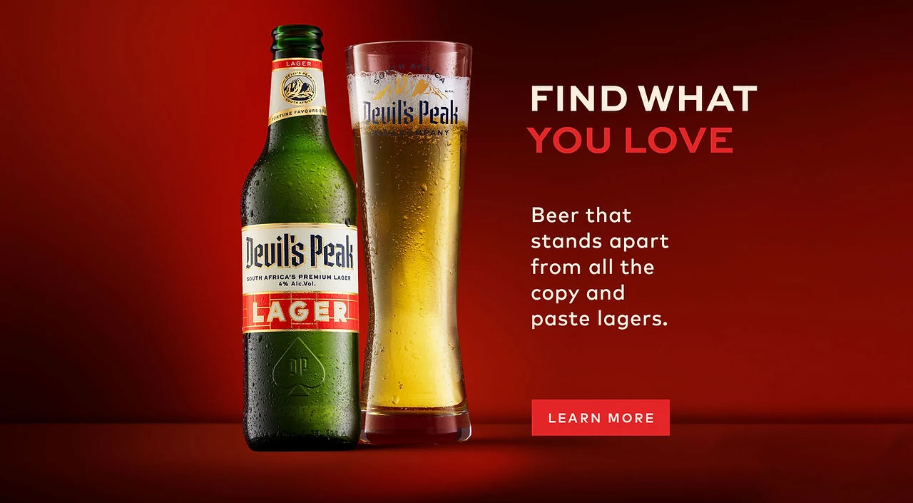 Devil's Peak Lager by Devil's Peak Beer Company
