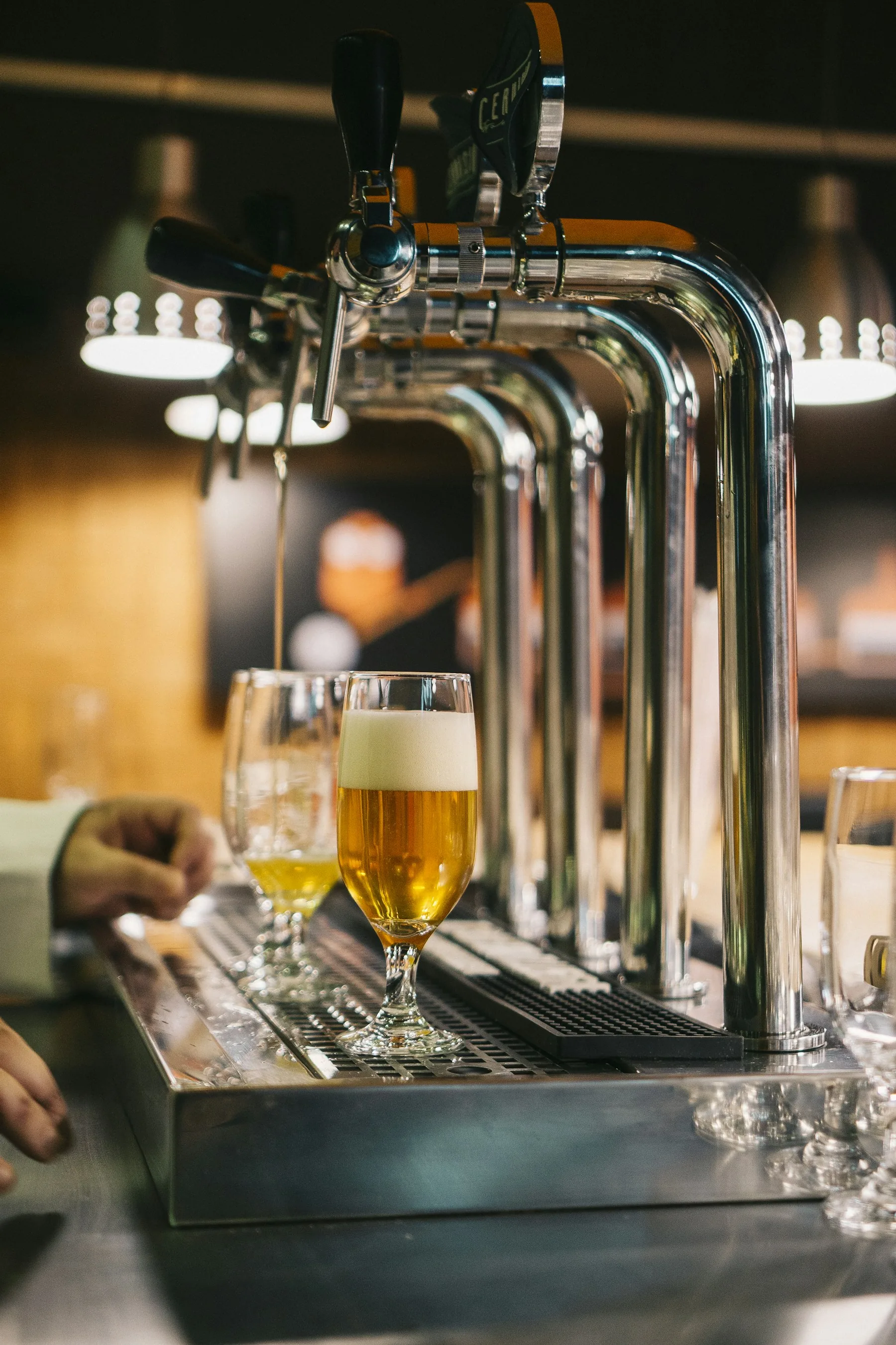 Editorial craft beer event artwork