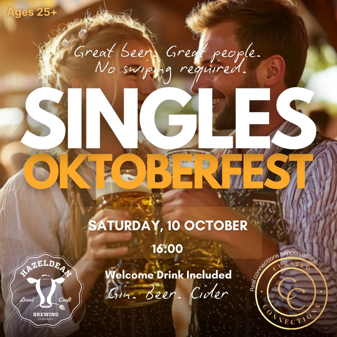 Editorial craft beer event artwork