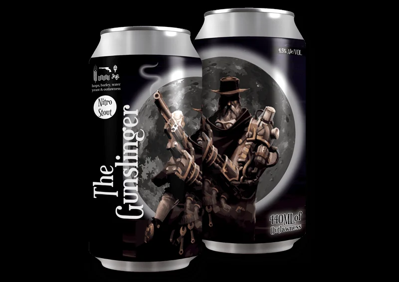 The Gunslinger Nitro Stout by Optimum Craft Brewery