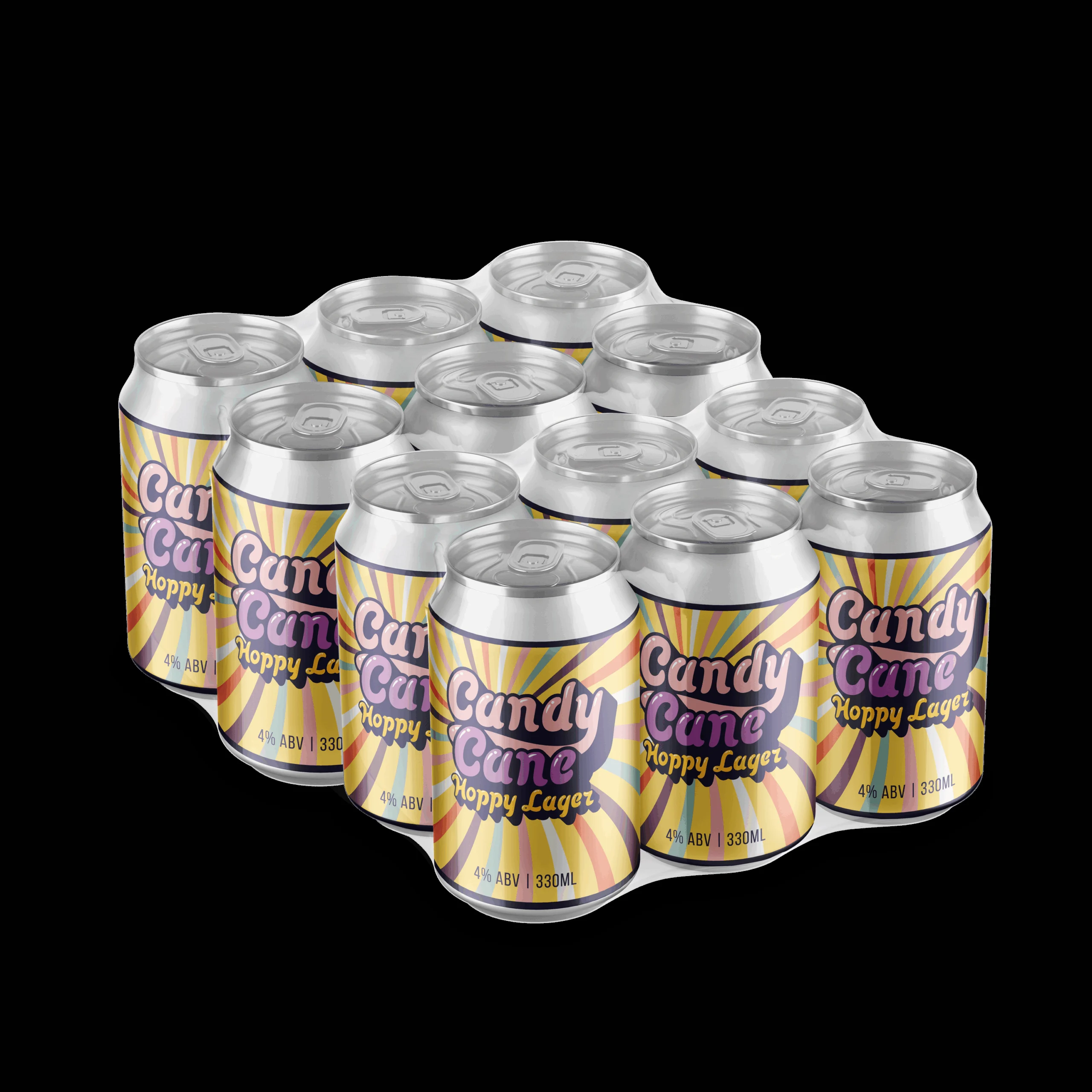 Candy Cane Hoppy Lager by Shackleton Brewing Company