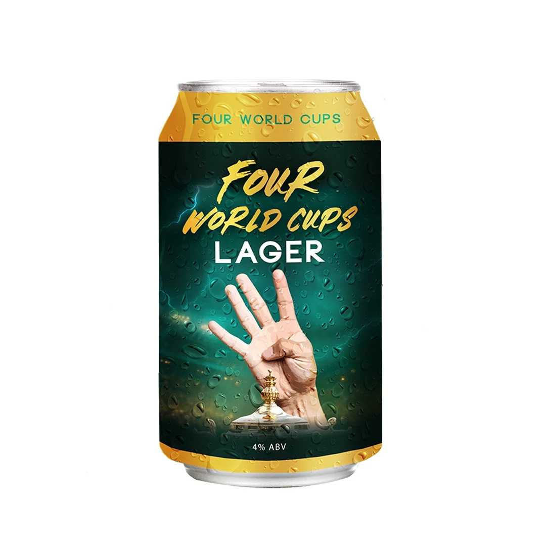Four World Cups Lager by Shackleton Brewing Company