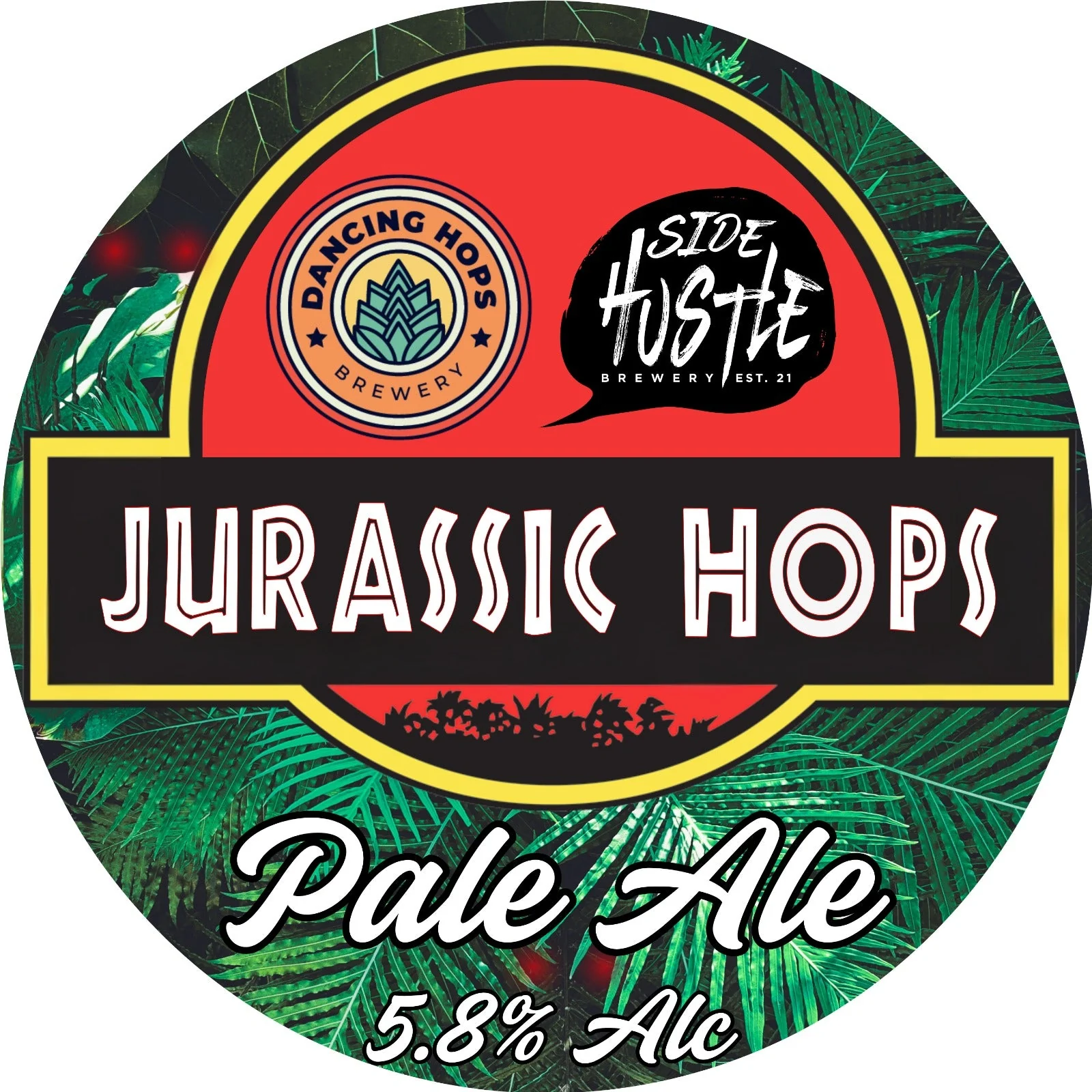 Jurassic Hops by Side Hustle Brewery