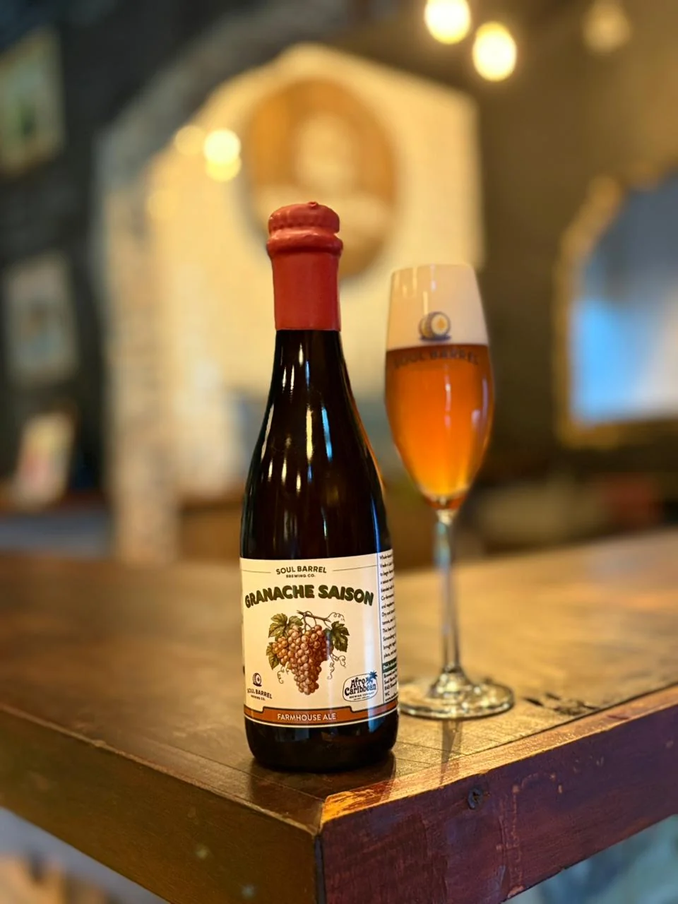 Grenache Saison by Soul Barrel Brewery