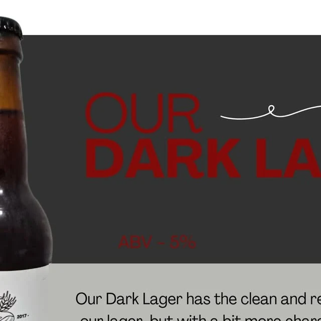 Dark Lager by Whale Coast Brewing Company