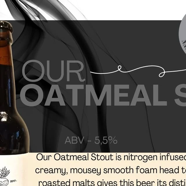Oatmeal Stout by Whale Coast Brewing Company