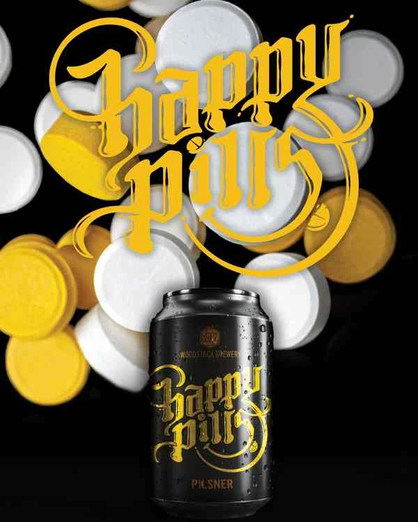 Happy Pills by Woodstock Brewery